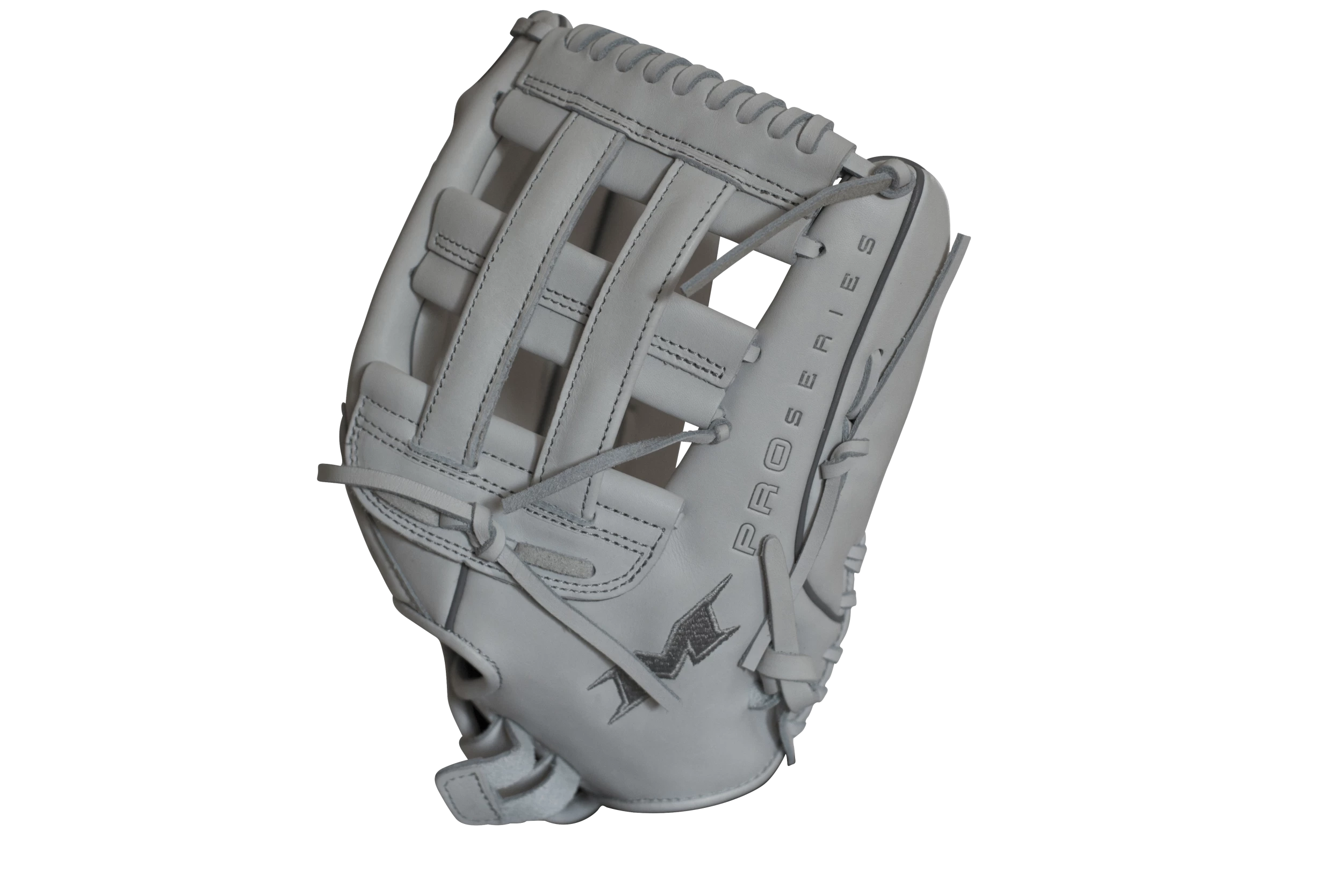 Miken Pro Series 13" Slow Pitch Fielding Glove - White/White: PRO130WW - Image 2