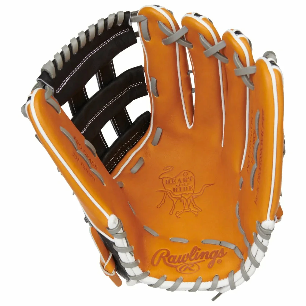 Rawlings Heart Of The Hide Hyper Shell 12.75" Baseball Glove: PRO3319-6TBCF - Image 3