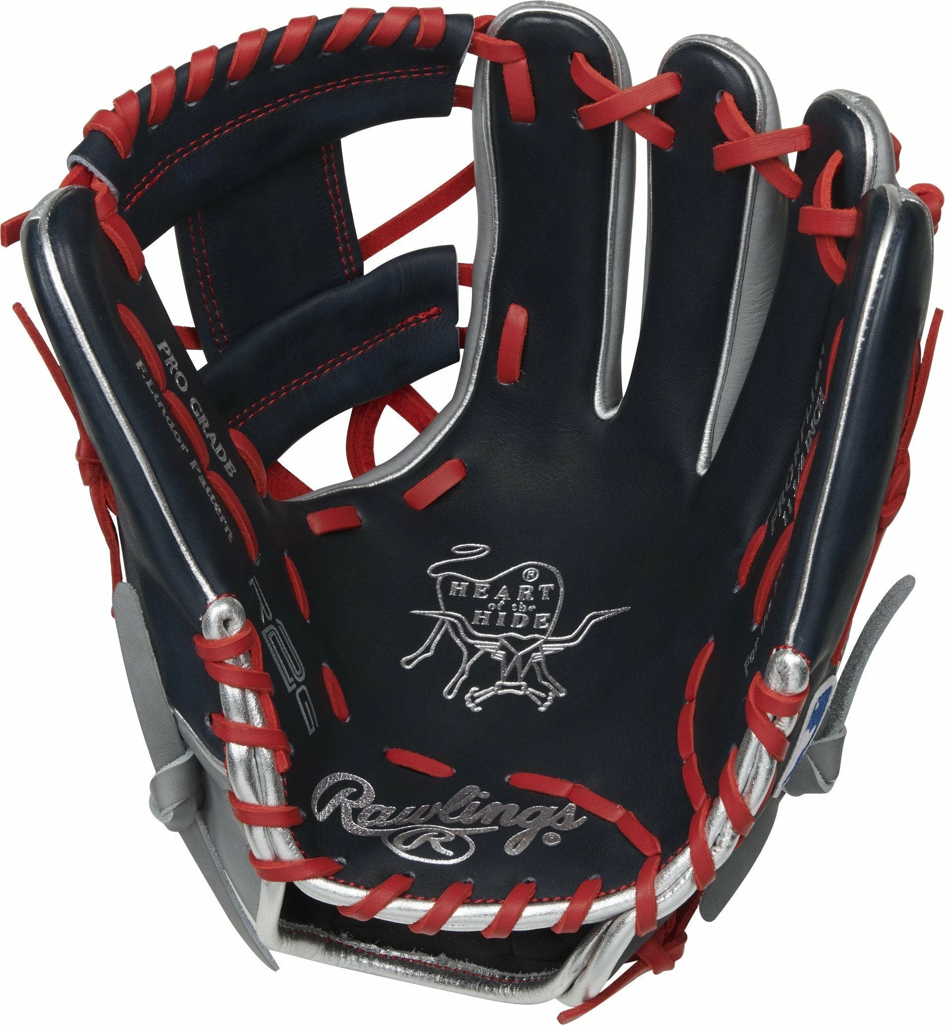 Rawlings Heart Of The Hide R2G 11.75" Francisco Lindor Baseball Glove: PRORFL12N - Image 2