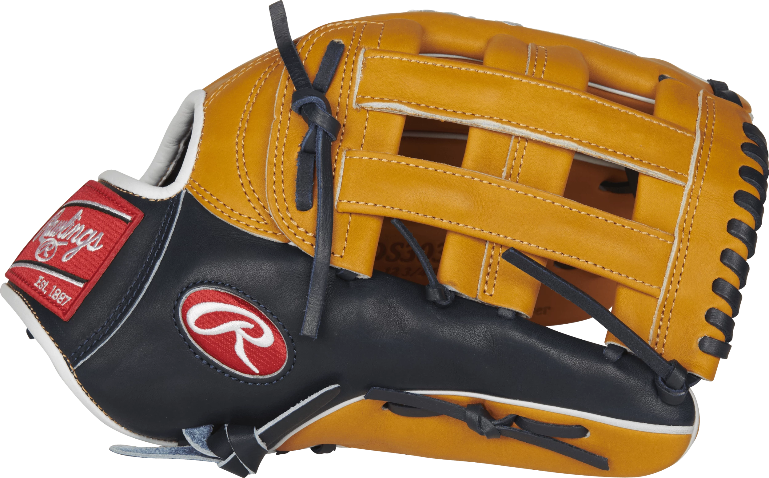 Rawlings Pro Preferred 12.75" Baseball Glove: PROS3039-6TN - Image 3