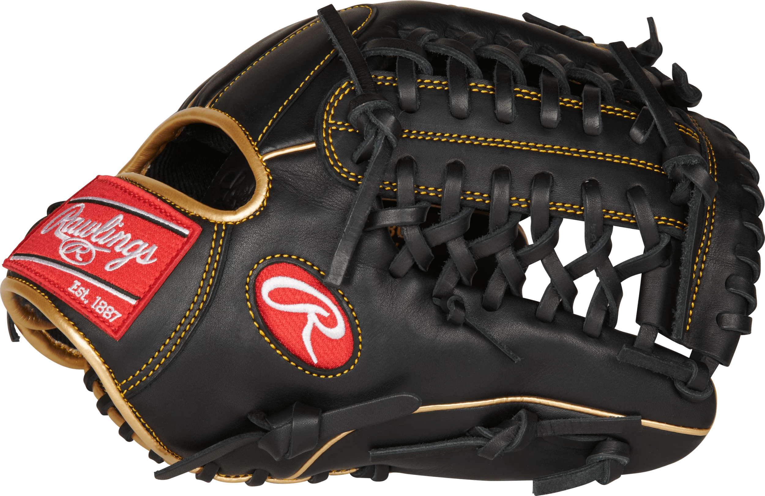Rawlings R9 11.75" Infield/Pitcher's Baseball Glove: R9205-4BG - Image 3