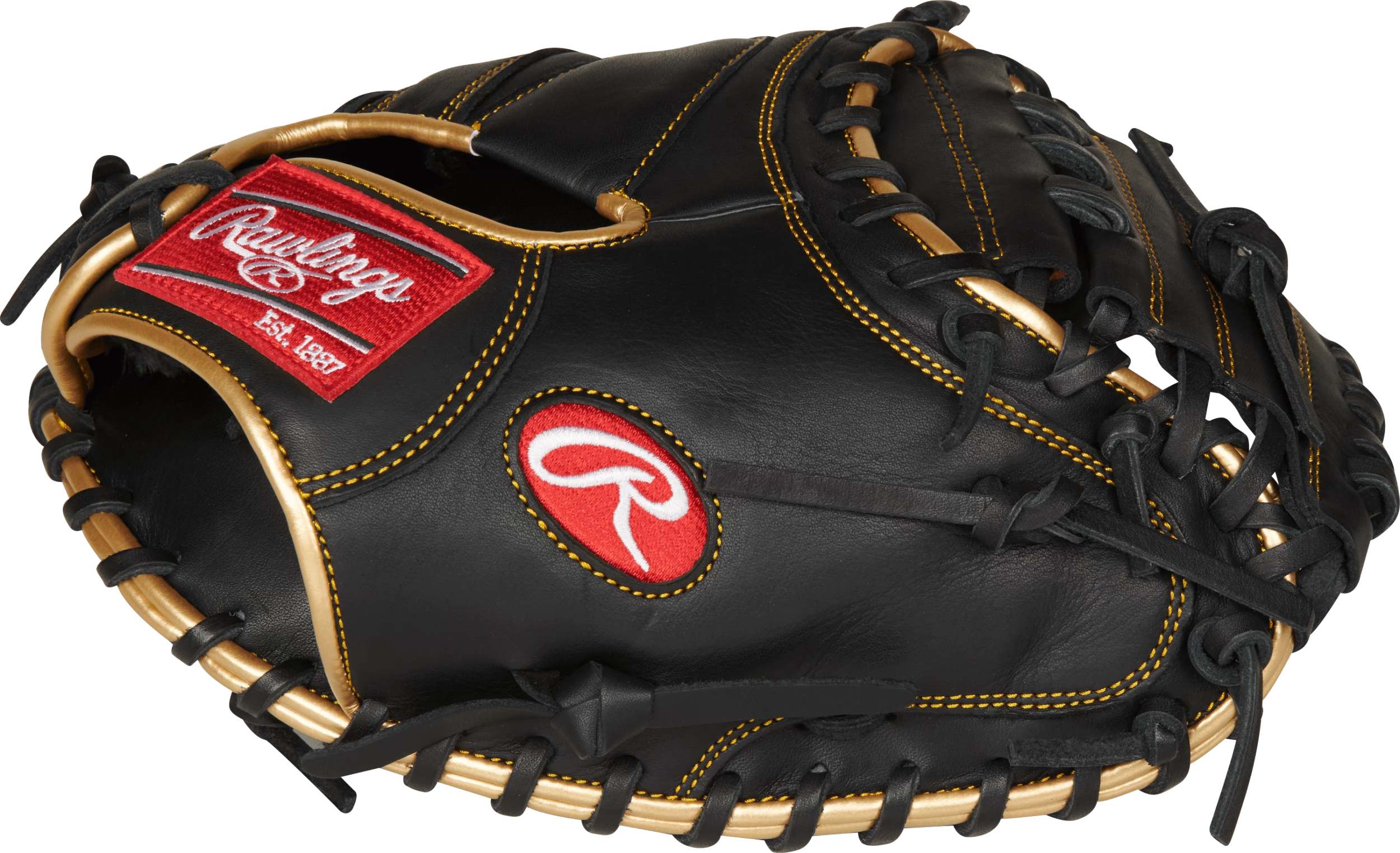 Rawlings R9 32.5" Baseball Catcher's Mitt: R9CM325BG - Image 3