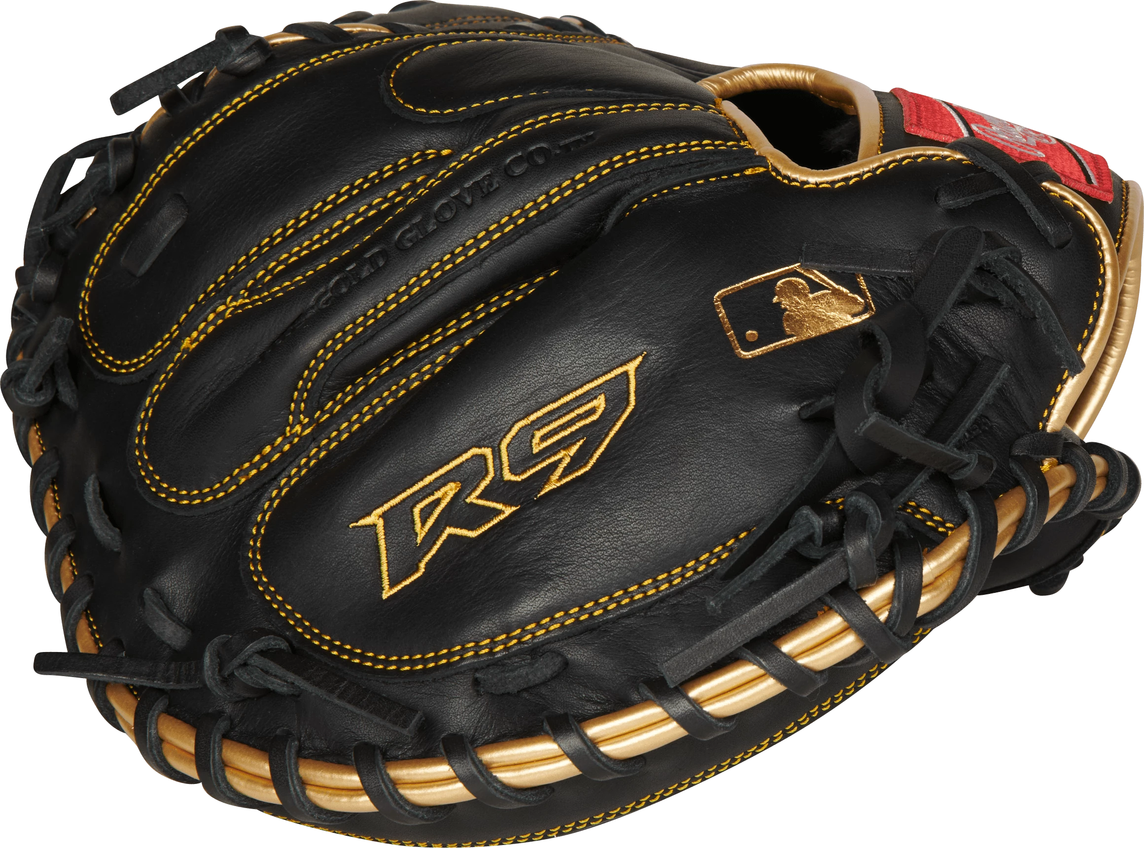 Rawlings R9 32.5" Baseball Catcher's Mitt: R9CM325BG - Image 4