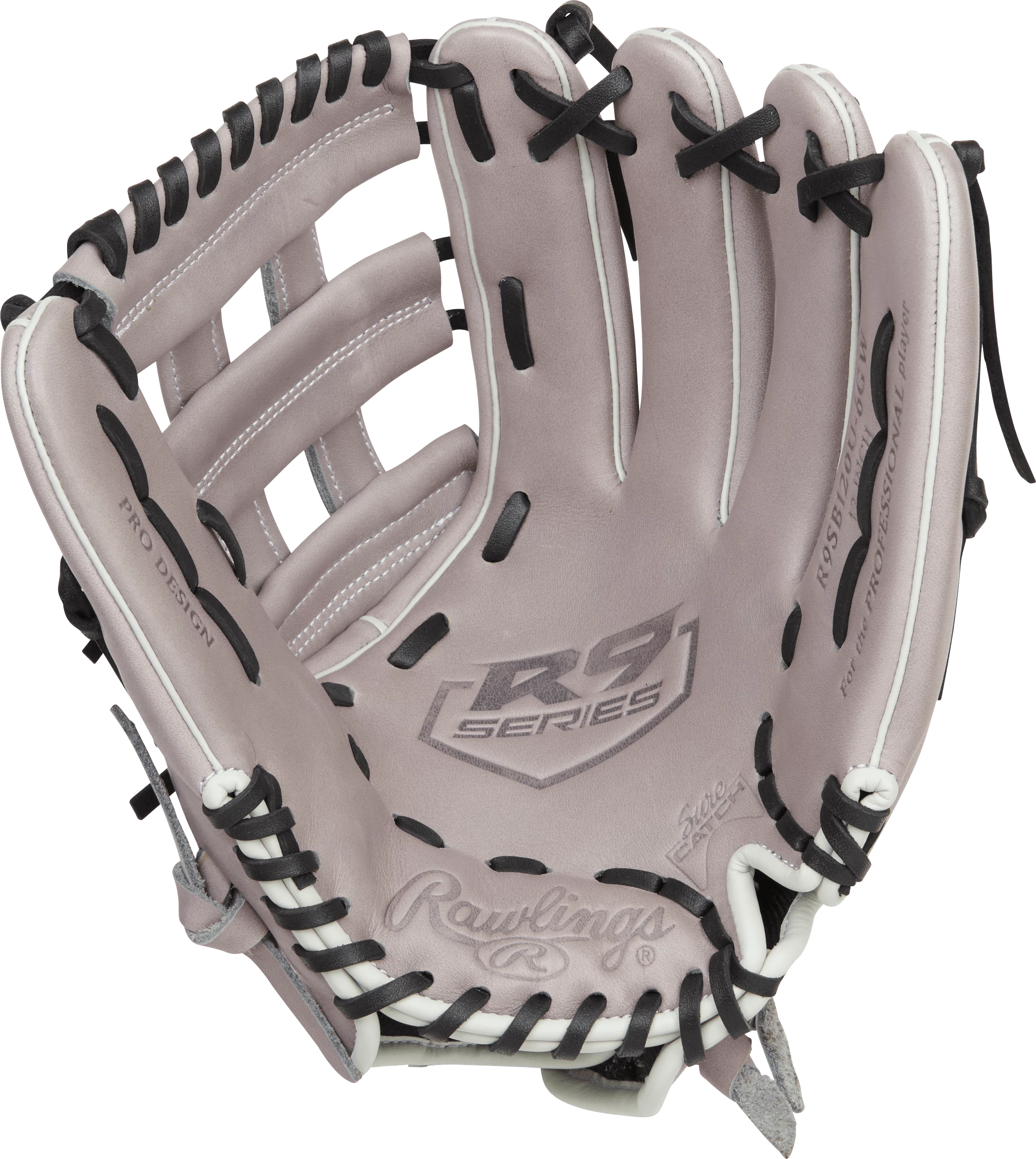 Rawlings R9 12" Fastpitch Softball Glove: R9SB120U-6GW - Image 3