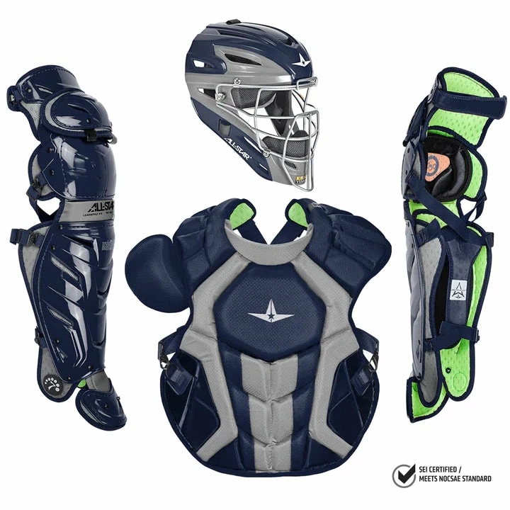 All-Star S7 AXIS (Adult) Catcher's Kit NOCSAE APPROVED: CKCCPRO1X - Image 6
