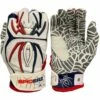 2022 Spiderz HYBRID Limited Edition Batting Gloves: USA Patriot