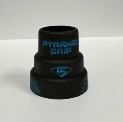 Louisville Slugger Pyramid Grips: Black/Blue