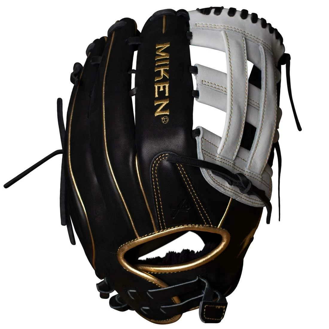 Miken Pro Series 15" Slowpitch Softball Glove - Freak Gold: PRO150-BWG