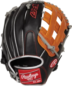 Rawlings R9 Contour Series 12" Infield/Pitcher's Baseball Glove: R9120U-6BT