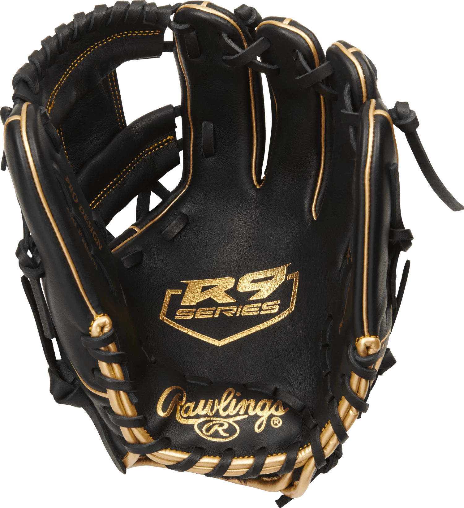 Rawlings R9 11.5" Infield Baseball Glove: R9204-2BG - Image 2