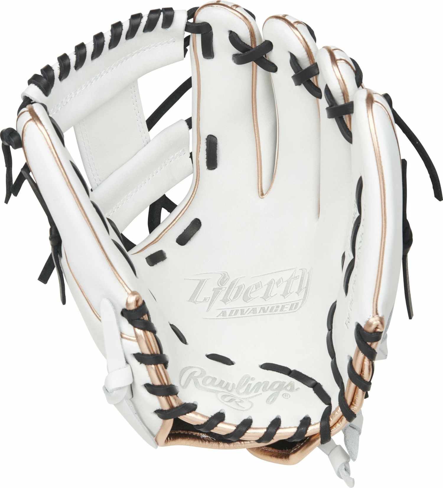 Rawlings Liberty Advanced 11.75" Fastpitch Softball Glove: RLA715-2WB - Image 2