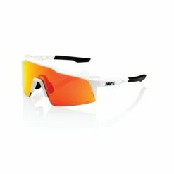 100% SPEEDCRAFT SL Soft Tact Off White - HiPER Red Multilayer Mirror Lens