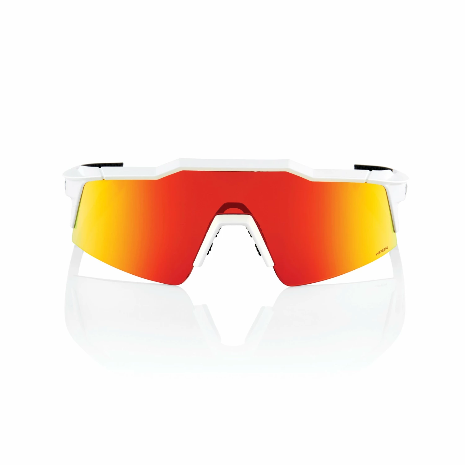 100% SPEEDCRAFT SL Soft Tact Off White - HiPER Red Multilayer Mirror Lens - Image 2